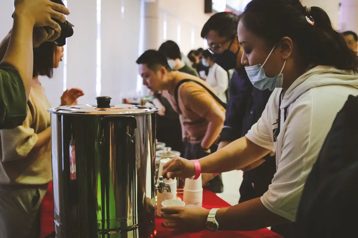 Live Tea Station