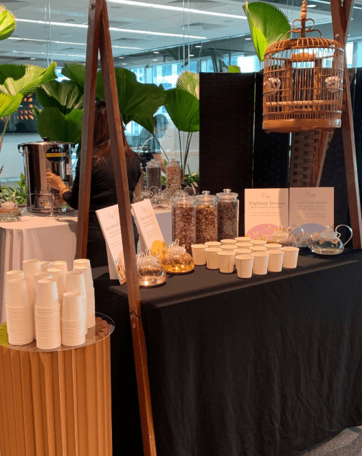 Live Tea Station Experience