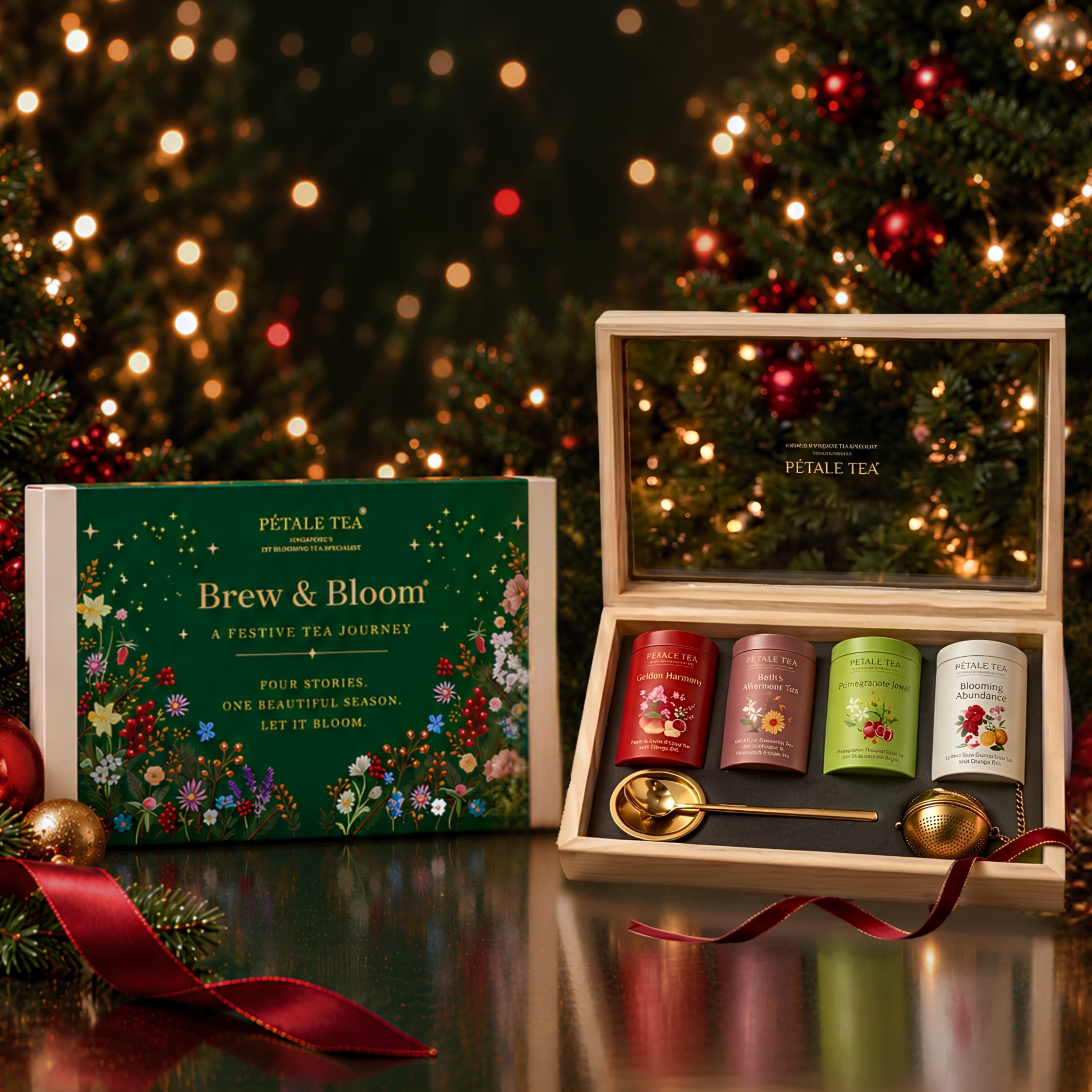 Brew & Bloom Christmas Gift Box