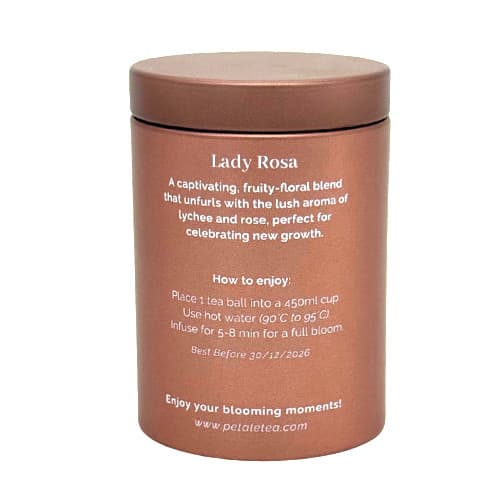 Lady Rosa Petite Tin (2 Tea Balls)