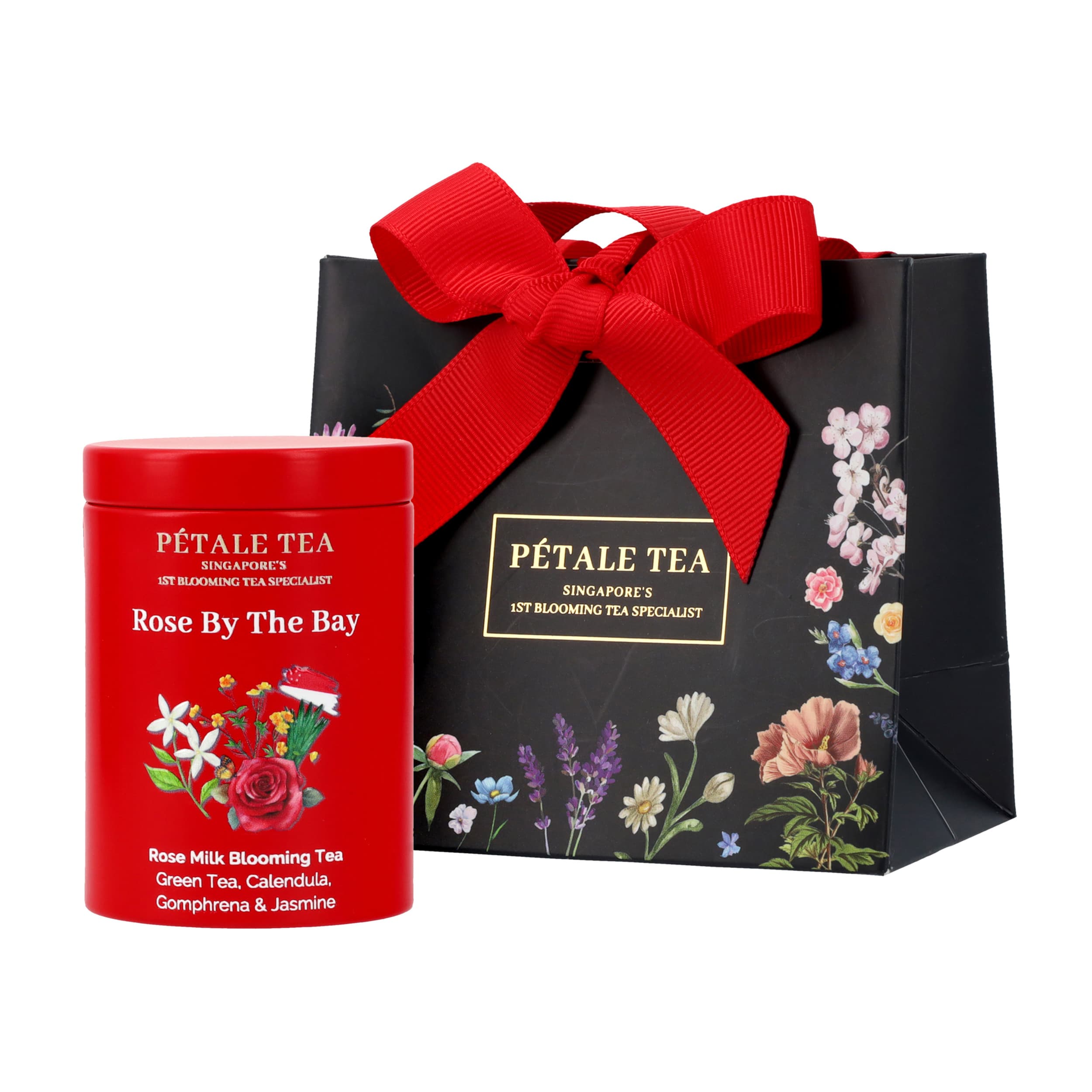 Rose By The Bay Petite Tin (2 Tea Balls)