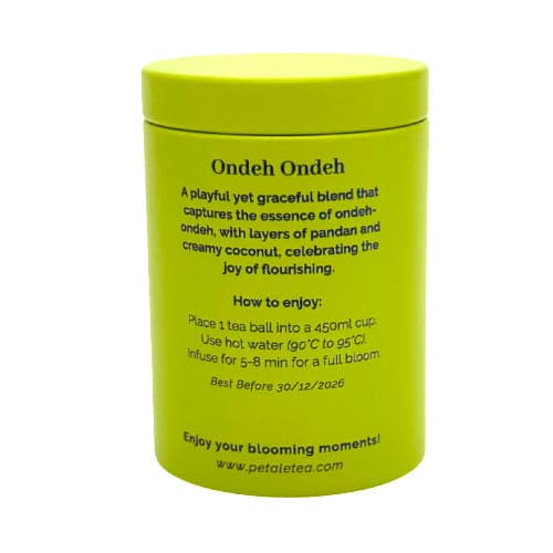 Ondeh Ondeh Petite Tin (2 Tea Balls)