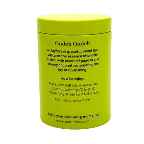 Ondeh Ondeh Petite Tin (2 Tea Balls)