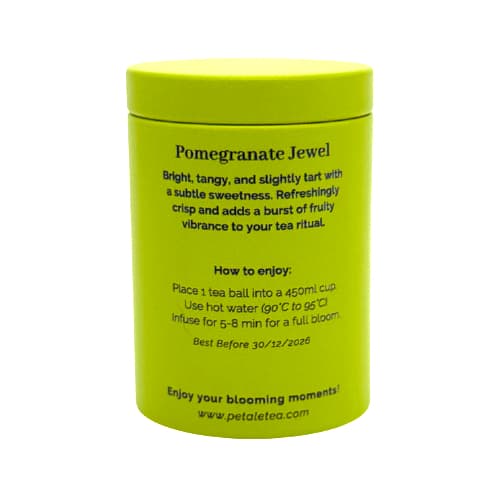 Pomegranate Jewel Petite Tin (2 Tea Balls)