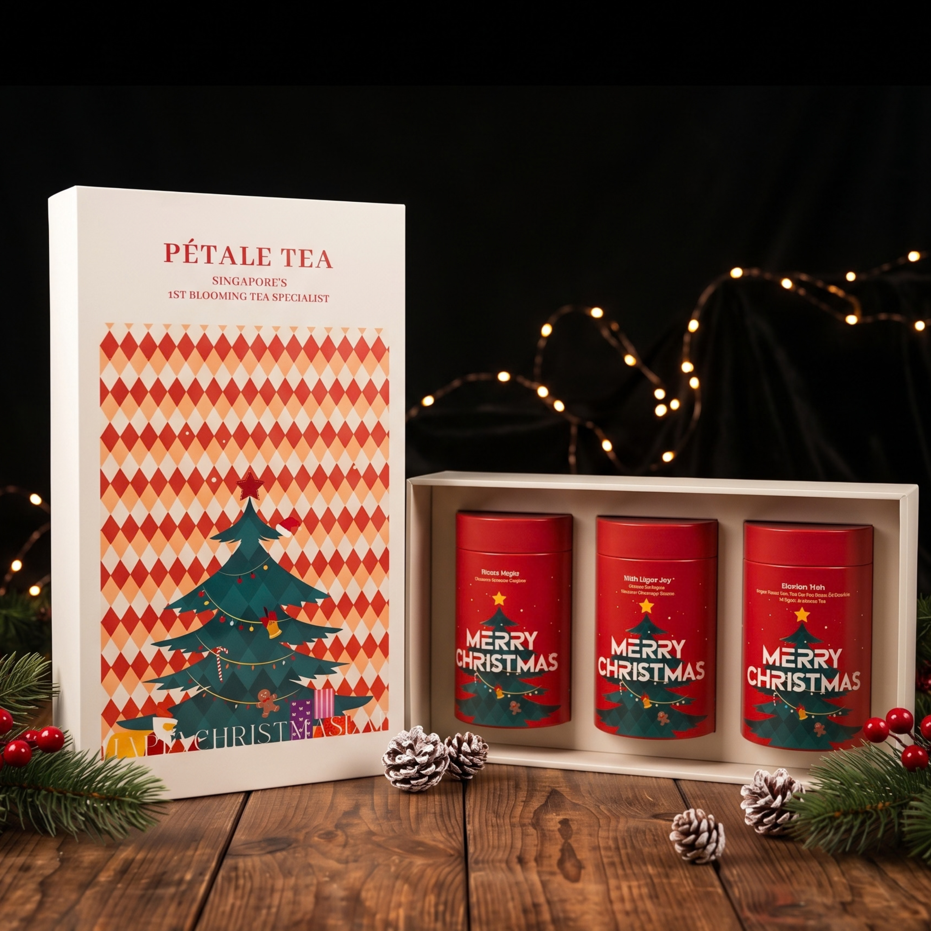 Three Wishes Christmas Gift Box