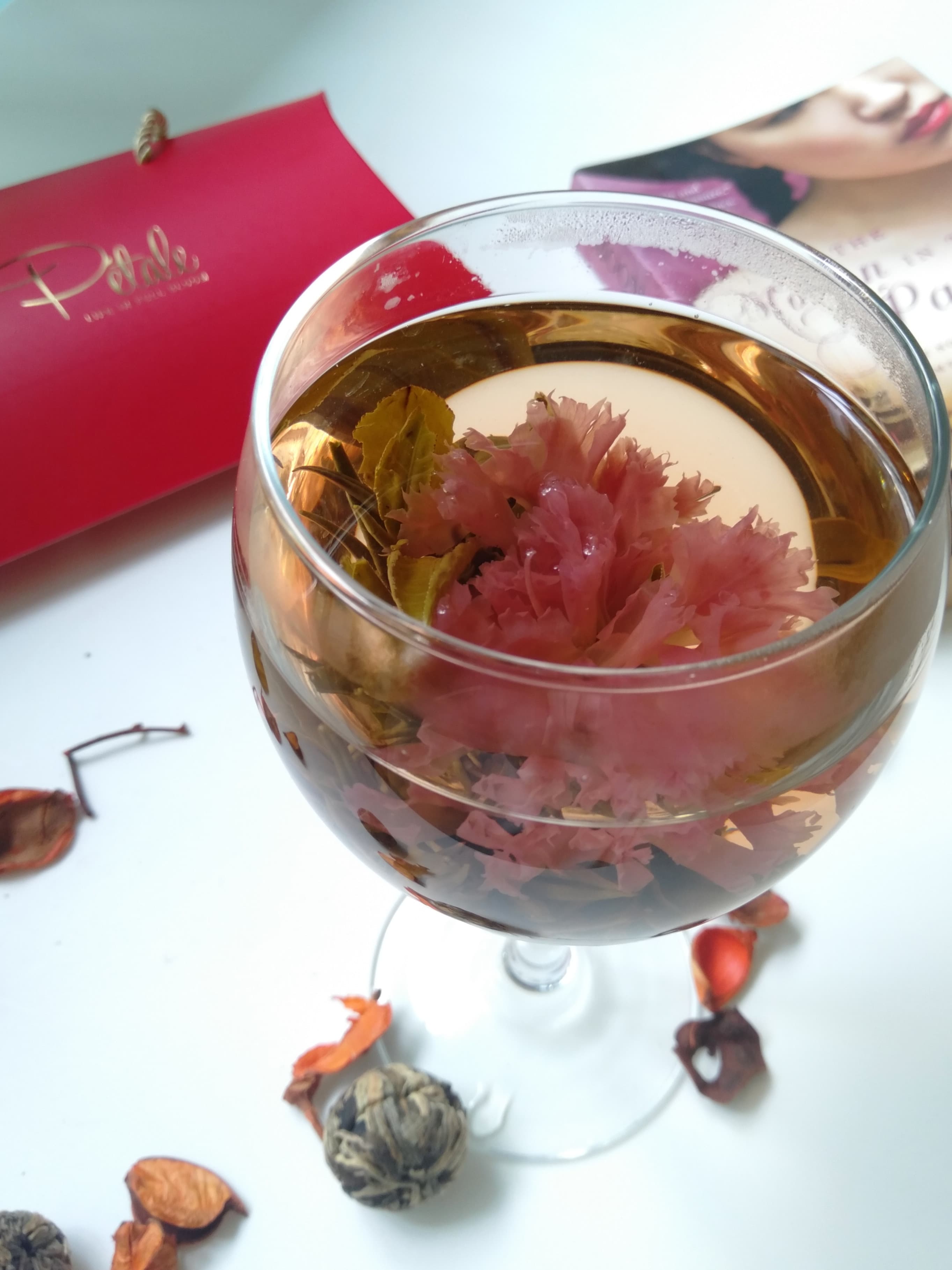 Round Tea Glass