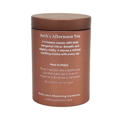 Beth's Afternoon Tea Petite Tin (2 Tea Balls)